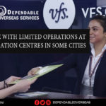 VFS Global resume with limited operations at select Visa Application Centres in some cities