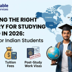 How can Indian students choose the right country for studying abroad in 2026 based on career opportunities, tuition fees, and post-study work visas?